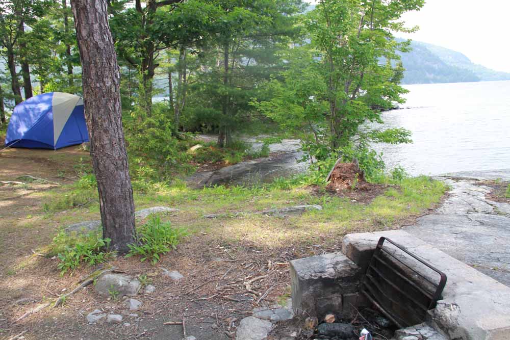 Lake Island Camping On Vicars Island 11 Campsites With Great Swimming Spots